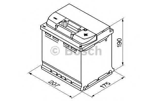 Satelis 125 (J2) BOSCH 0 092 S40 020 Акумулятор Арт. 388867