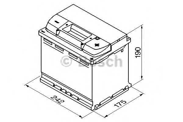 Стартерная аккумуляторная батарея BOSCH 0 092 S40 050 Акумулятор Арт. 388869