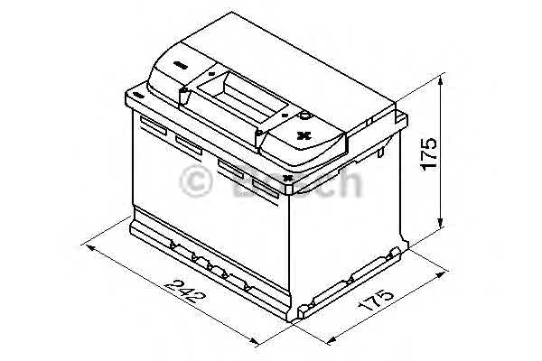 Satelis 125 (J2) BOSCH 0 092 S50 040 Акумуляторна батарея 61А Арт. 380354