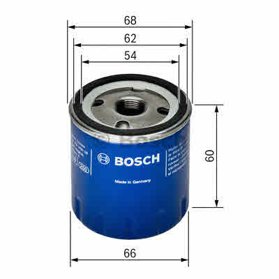 Масляный фильтр BOSCH 0 451 104 025 Масляний фільтр Арт. 390570