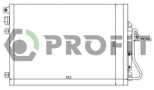 Конденсатор, кондиционер PROFIT PR 1914C1 Конденсер кондиціонера Арт. 643312