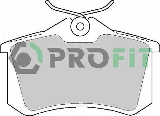 Комплект тормозных колодок, дисковый тормоз PROFIT 5000-1083 Колодки гальмівні дискові Арт. 345863