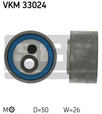 Натяжной ролик, поликлиновойремень SKF VKM 33024 Ролик модуля натягувача ременя Арт. 975607