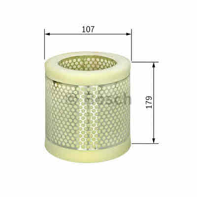 Воздушный фильтр BOSCH F 026 400 011 Повітряний фільтр Арт. 435876