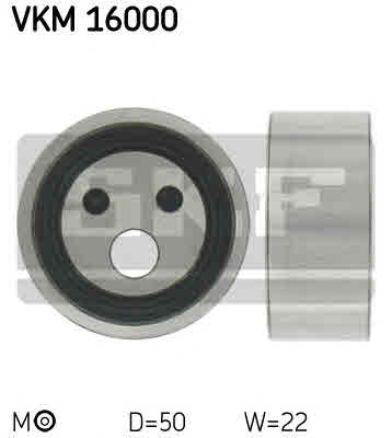Натяжной ролик, ремень ГРМ SKF VKM 16000 Ролик модуля натягувача ременя Арт. 358039