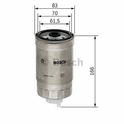 Топливный фильтр BOSCH 1 457 434 310 Фільтр паливний Арт. 378982