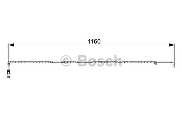 Сигнализатор, износ тормозных колодок BOSCH 1 987 473 055 Датчик зносу гальмівних колодок Арт. 259871